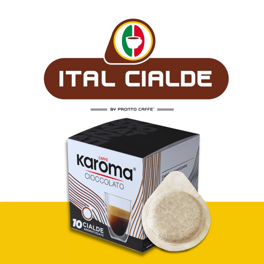 Caffè Karoma Aromatizzato al Cioccolato 10 Cialde