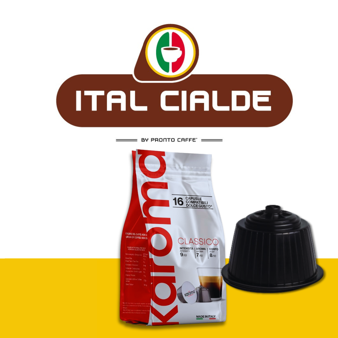 Caffè Karoma Classico 16 Capsule Dolce Gusto - Ital Cialde