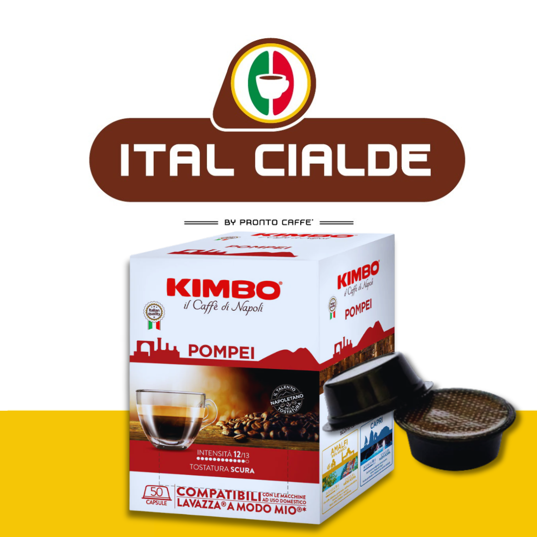 Caffè Kimbo Pompei 50 Capsule A Modo Mio