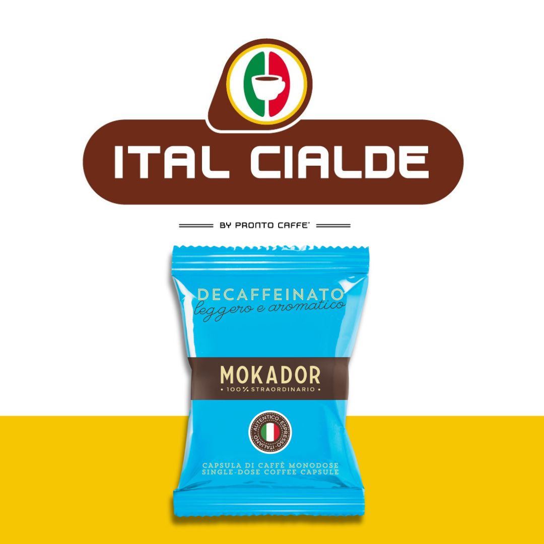 Mokador Decaffeinato 50 Capsule - Ital Cialde