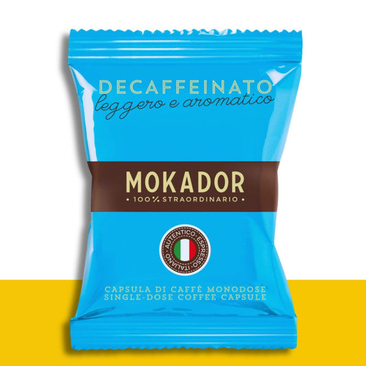 MOKADOR DECAFFEINATO 50 CAPSULE - ITAL CIALDE