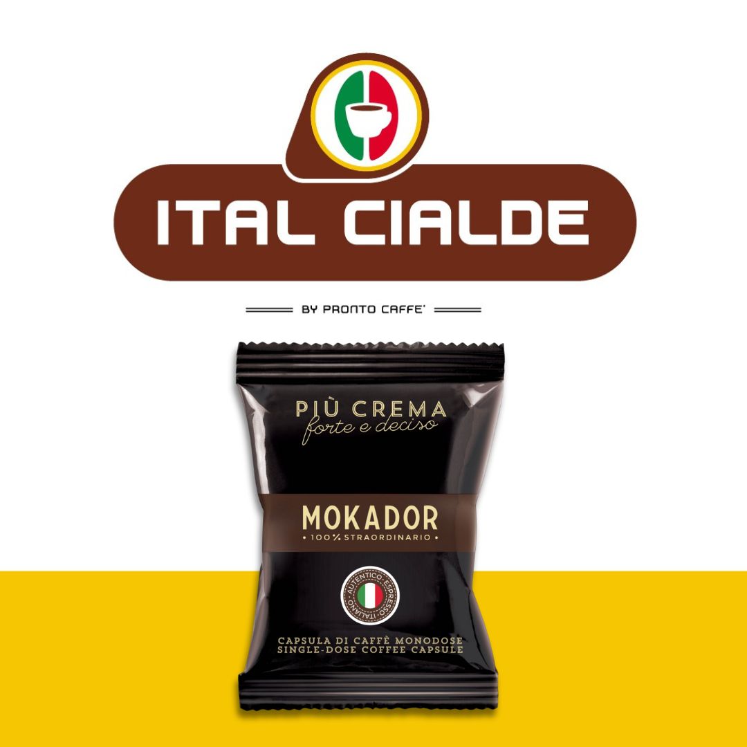 Mokador Più Crema 100 Capsule - Ital Cialde