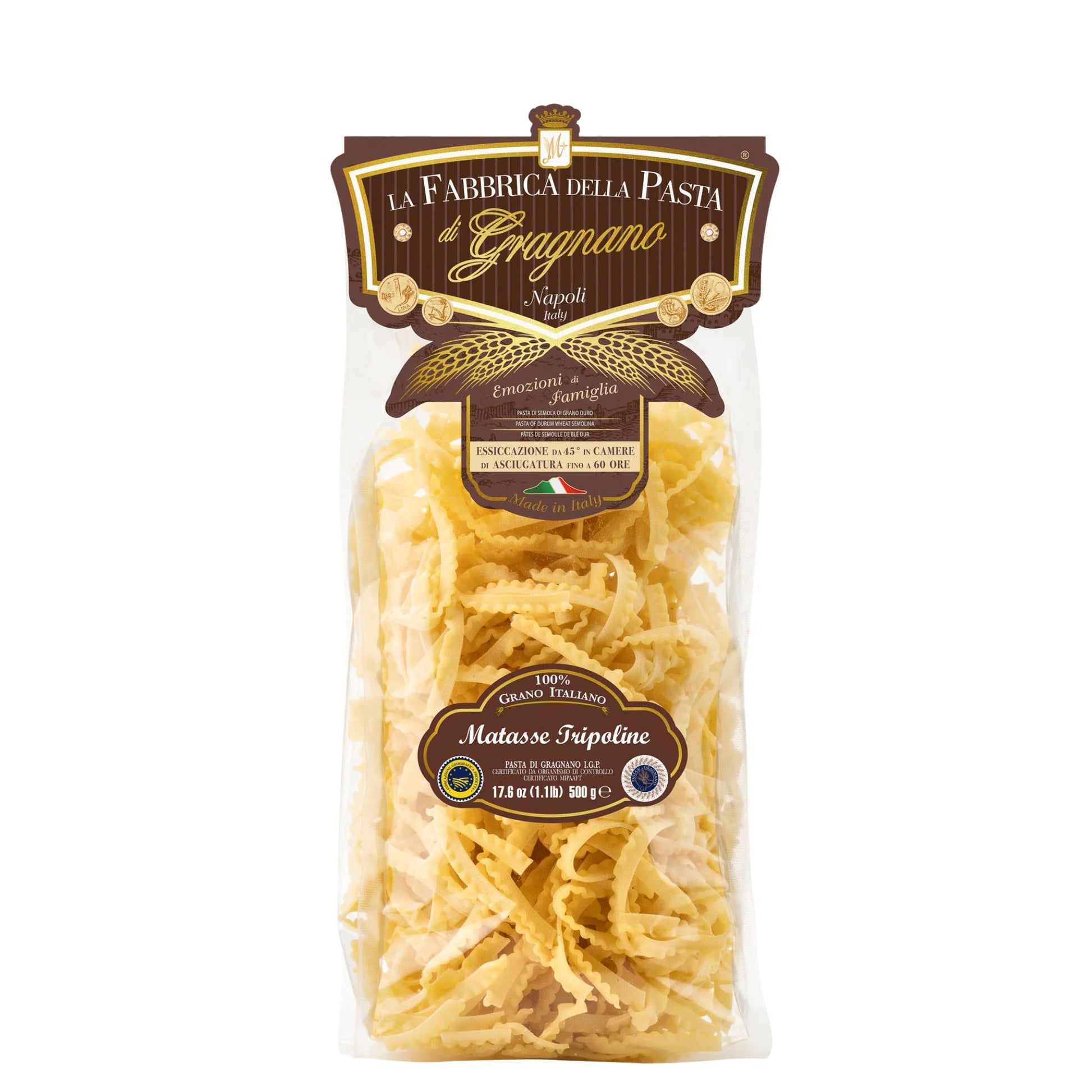 e' Matasse Tripoline 500g - La Fabbrica Della Pasta di Gragnano La Fabbrica Della Pasta di Gragnano