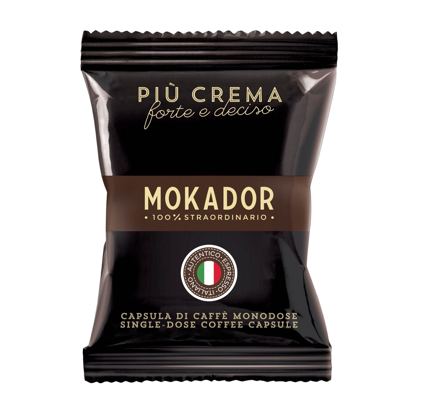 Mokador Più Crema 100 Capsule - Ital Cialde