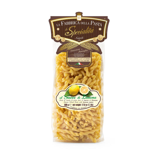 Riccioli al Limone 500g - La Fabbrica Della Pasta di Gragnano La Fabbrica Della Pasta di Gragnano