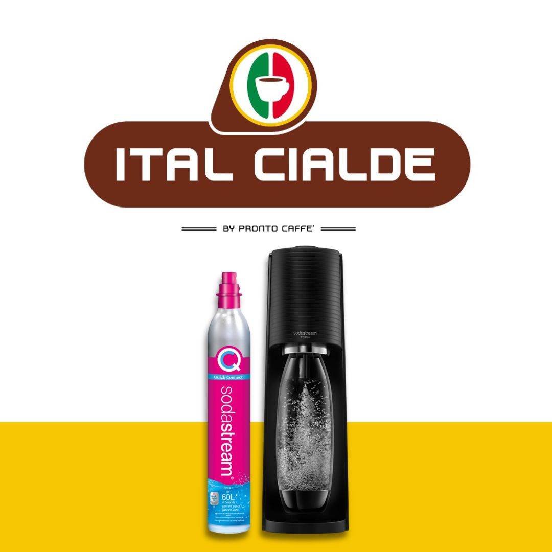 SodaStream Gasatore Terra - Ital Cialde
