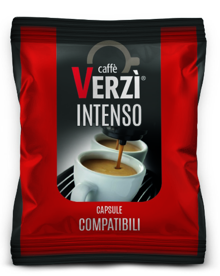 Caffè Verzì Aroma Intenso 100 Capsule compatibili Point/ESSSE