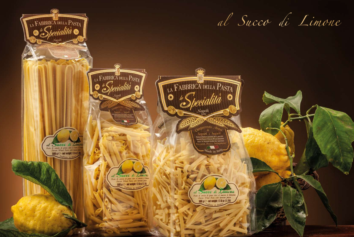 Riccioli al Limone 500g - La Fabbrica Della Pasta di Gragnano La Fabbrica Della Pasta di Gragnano