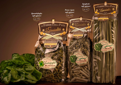 Quadrifoglio agli Spinaci 500g - La Fabbrica Della Pasta di Gragnano La Fabbrica Della Pasta di Gragnano