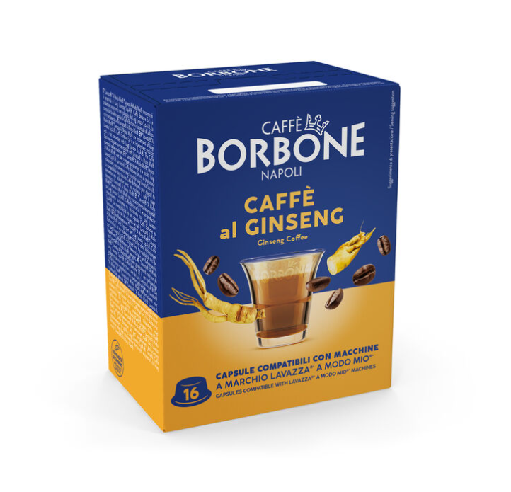 16 Capsule A Modo Mio Borbone Ginseng Caffè Borbone