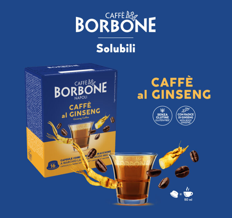 16 Capsule A Modo Mio Borbone Ginseng Caffè Borbone