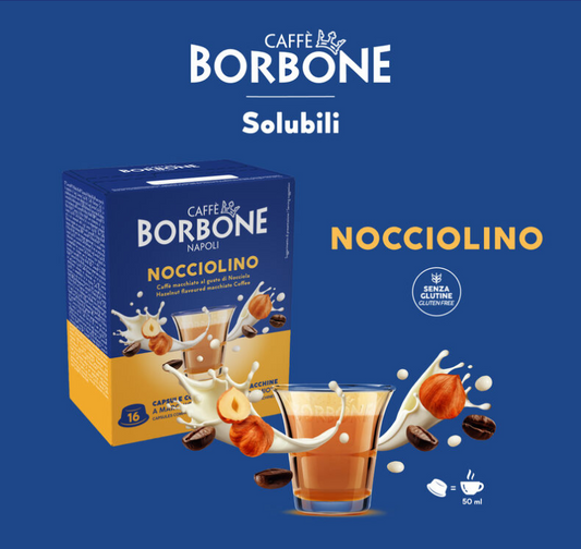 16 Capsule A Modo Mio Borbone Nocciolino Caffè Borbone