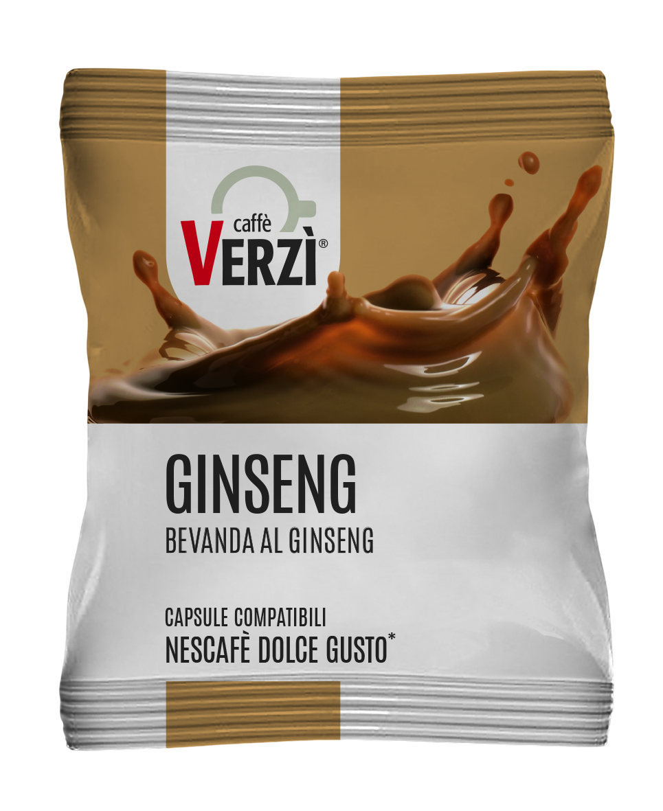 30 Capsule Dolce Gusto Verzì Ginseng Caffè Verzì