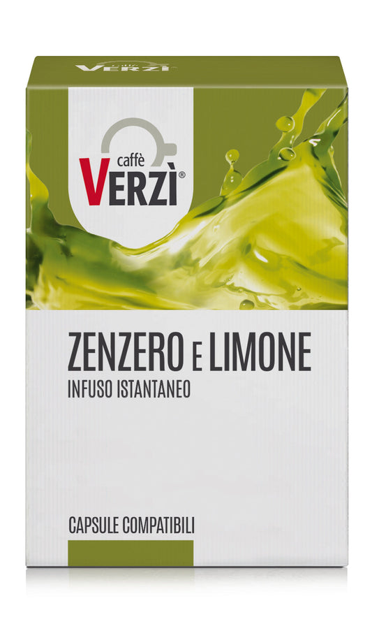 30 Capsule Dolce Gusto Verzì Zenzero e Limone Caffè Verzì