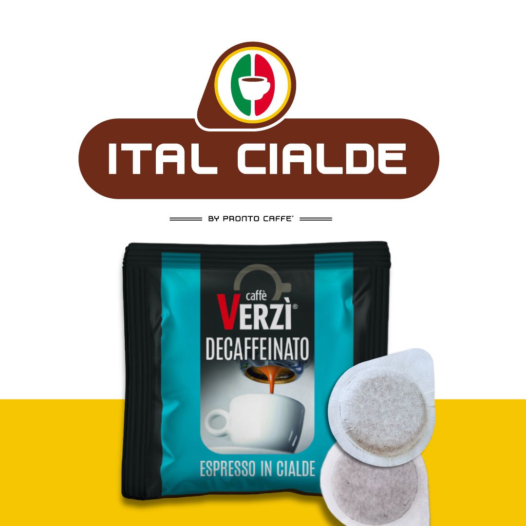 Caffè Verzì Decaffeinato 100 Cialde - Ital Cialde