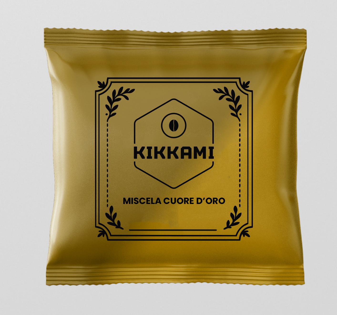Cialde Caffè KIKKAMI Cuore D'Oro Kikkami