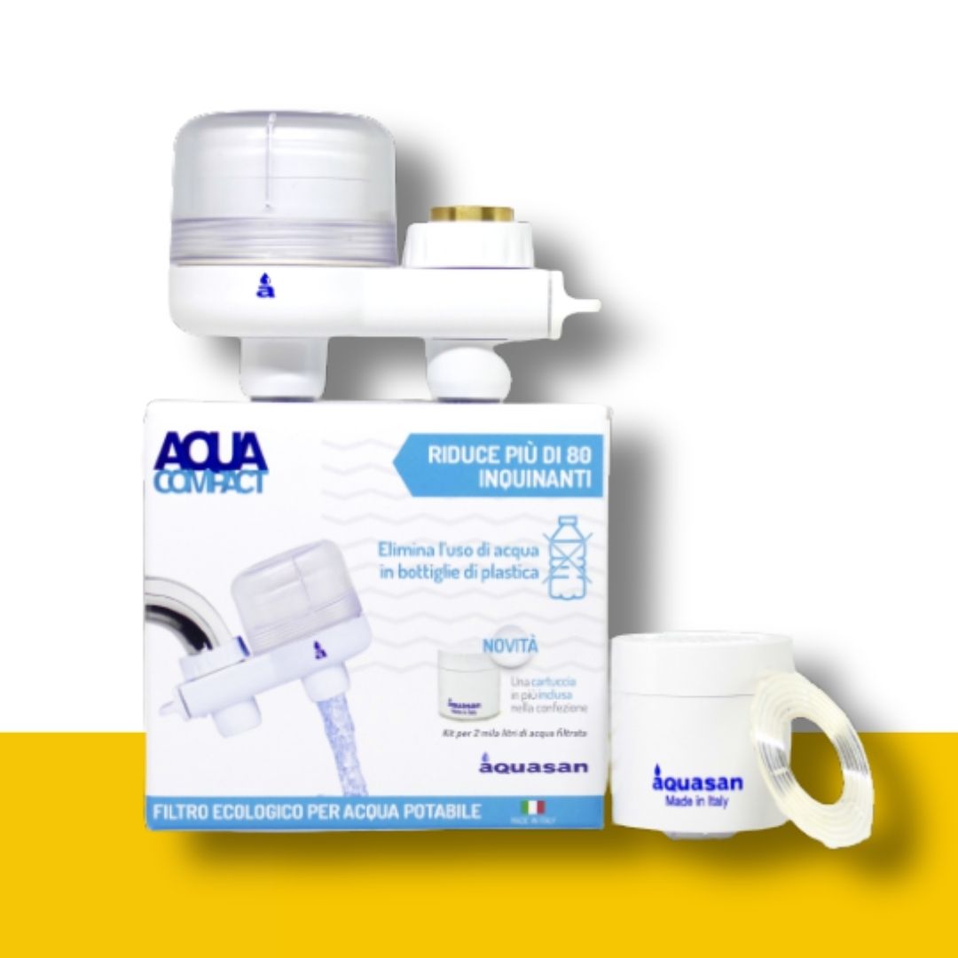 Aquacompact Kit 2 Cartucce Aquasan