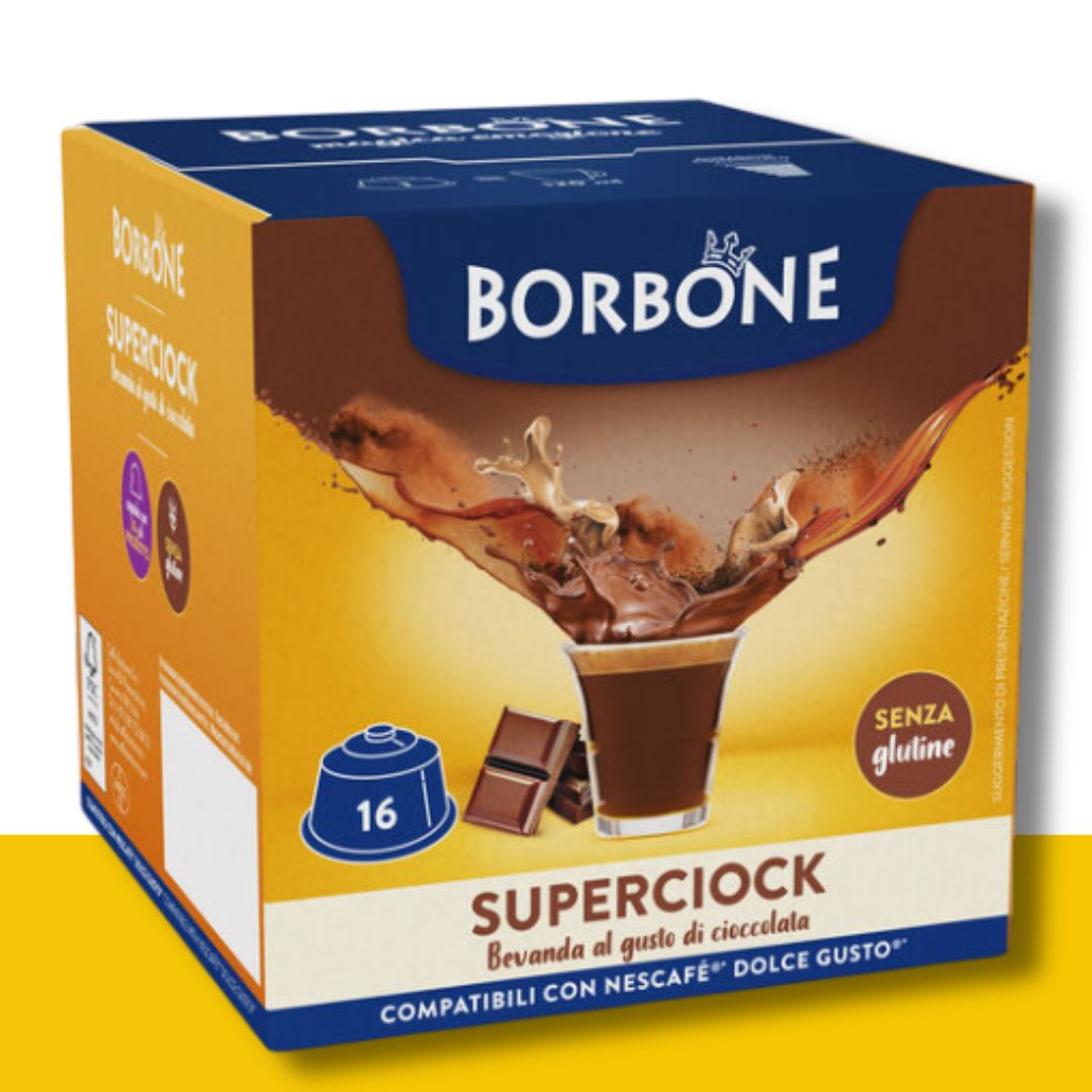 16 Capsule Dolce Gusto Borbone SuperCiok Caffè Borbone