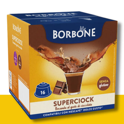 16 Capsule Dolce Gusto Borbone SuperCiok Caffè Borbone