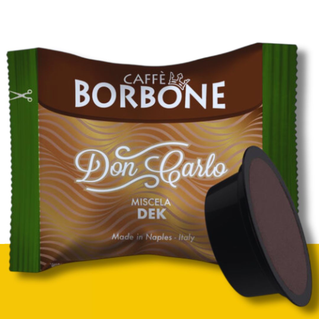 Capsule caffè borbone decaffeinato don carlo 100 capsule - ital cialde