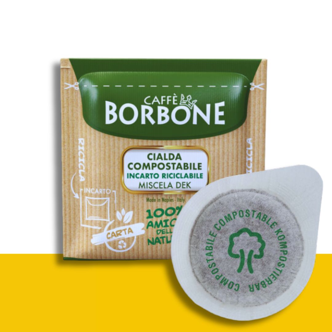 caffè borbone 150 cialde decaffeinato - ital cialde