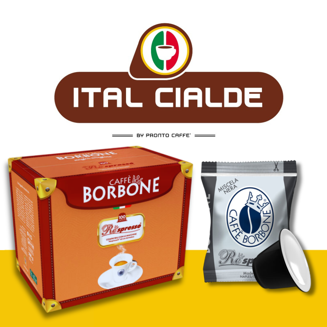 Caffè Borbone Miscela Nera 100 Capsule Nespresso