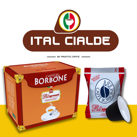 Caffè Borbone Miscela Rossa 100 Capsule Nespresso