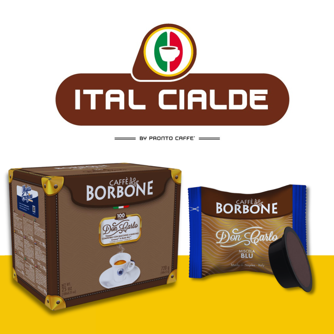 Caffè Borbone Miscela Blu 100 Capsule A Modo Mio