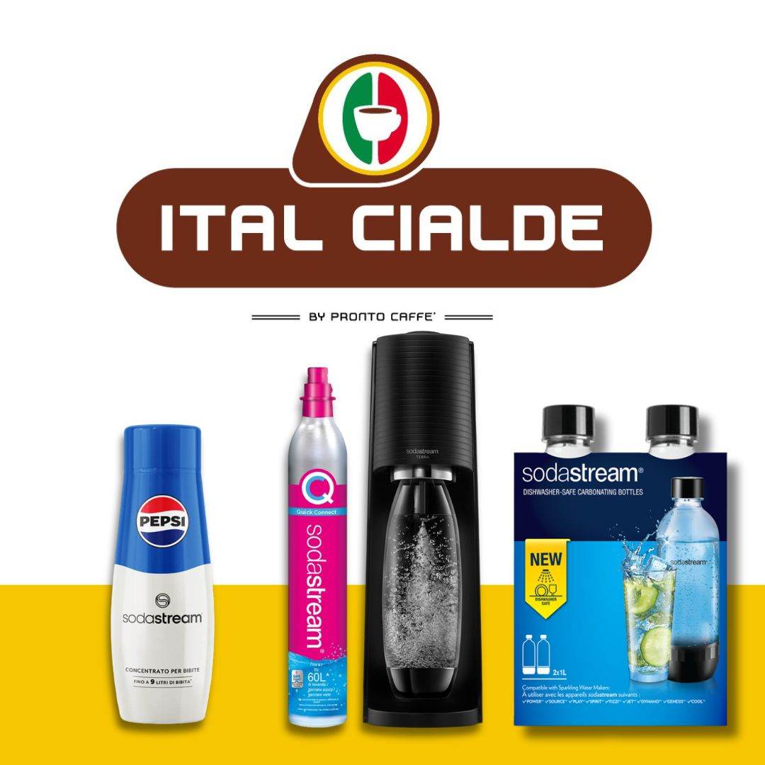 SodaStream Complete Pack - Ital Cialde