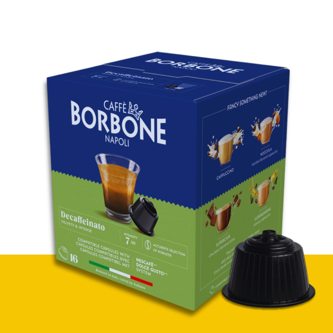 Caffè Borbone Capsule Dolce Gusto Miscela Dek Caffè Borbone