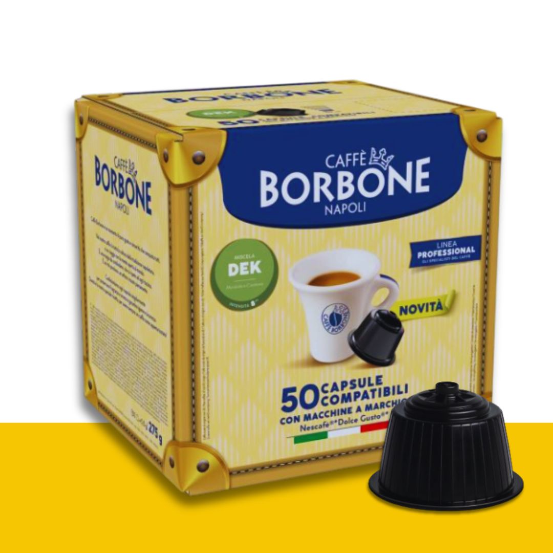 Caffè Borbone Capsule Dolce Gusto Miscela Dek Caffè Borbone