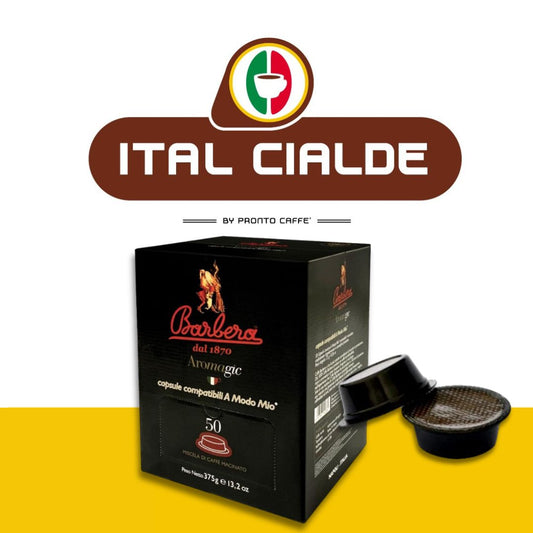 caffè bafbera aromagic capsule a modo mio - ital cialde