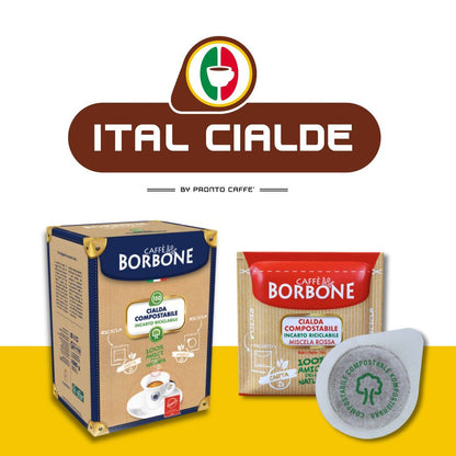 150 cialde borbone rosso - ital cialde