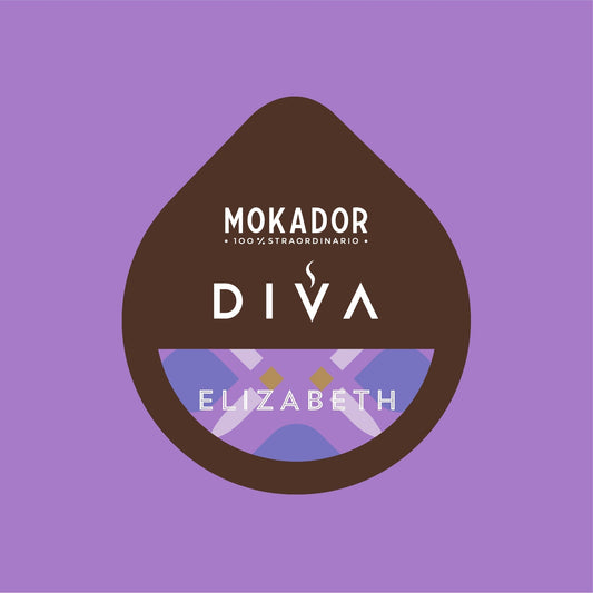 100 Capsule Diva Mokador Elizabeth + Kit Omaggio Mokador