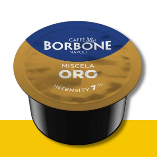 100 Capsule LVZ Blue Borbone Miscela Oro Ital Cialde