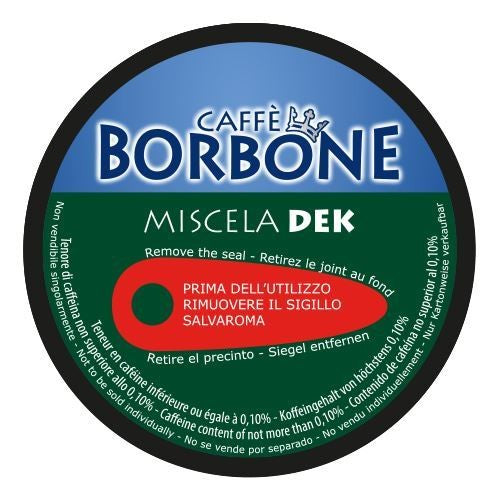 Caffè Borbone Miscela Dek Capsule Dolce Gusto