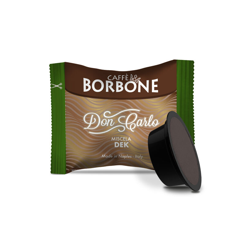 Caffè Borbone Dek 100 Capsule A Modo Mio