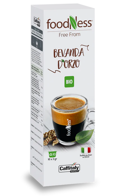 10 Capsule Originali Caffitaly Foodness Orzo Foodness