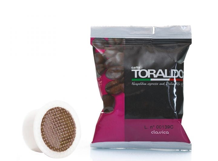 caffe toraldo classico 100 capsule uno system - ital cialde