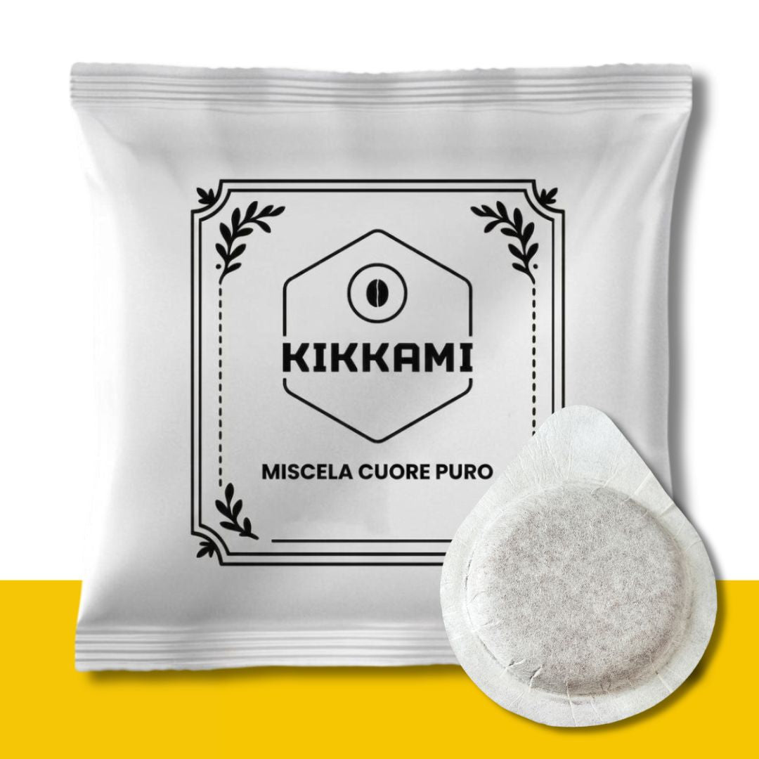 Cialde Caffè KIKKAMI Tutte le Miscele - Cuore D'Oro|Cuore Puro|Cuore Ribelle Kikkami