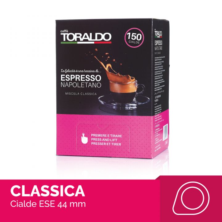 Caffè Toraldo Miscela Classica 150 Cialde - Ital Cialde