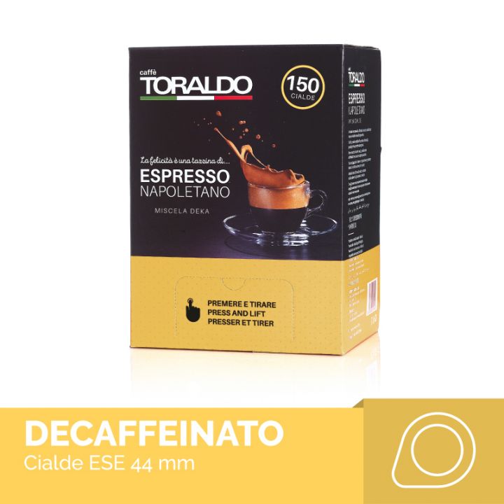 Caffè Toraldo Miscela Dek 150 Cialde - Ital Cialde