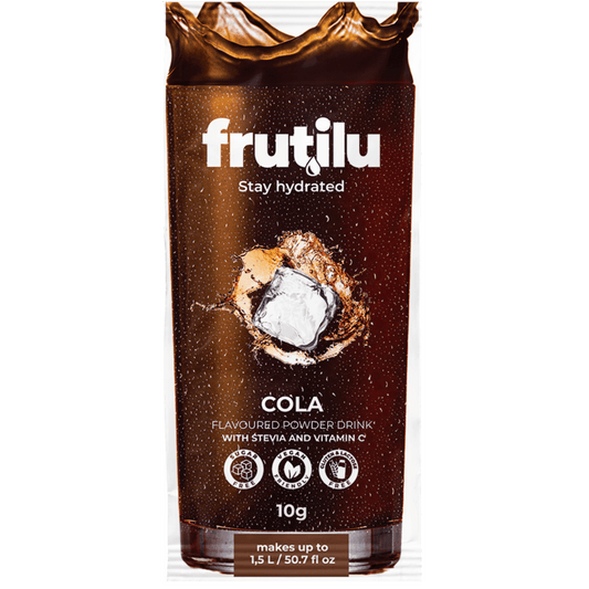 Frutilu Gusto Cola - Bevanda Istantanea in polvere 10g Frutilu