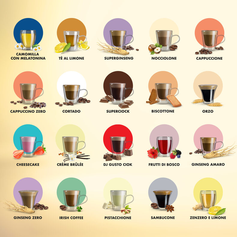 tutti i gusti capsule dolce Gusto - ital cialde