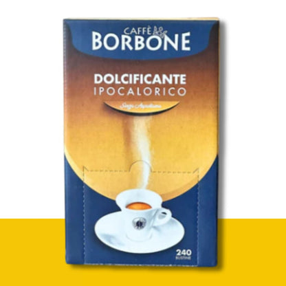 Dolcificante Ipocalorico Caffè Borbone - 240 Bustine Monodose Caffè Borbone