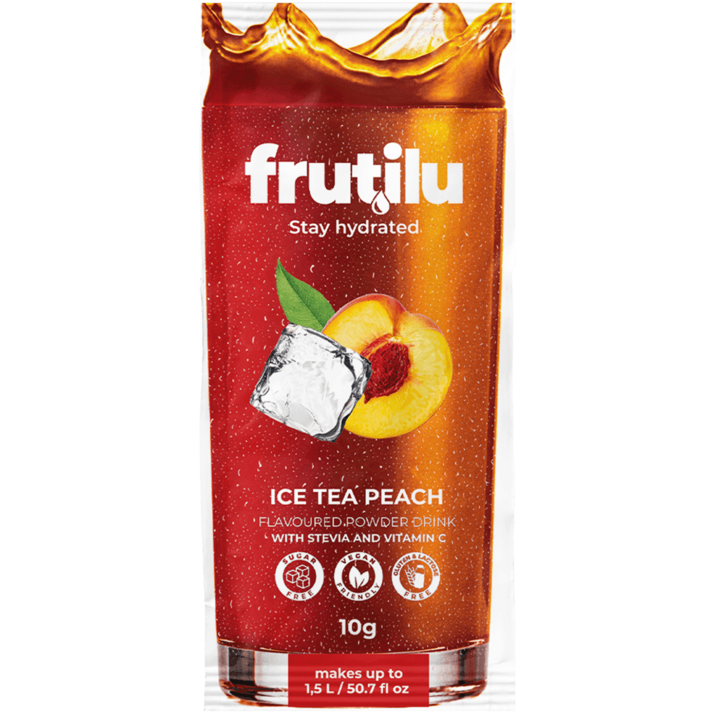 Fruttilu Gusto Ice Tea Pesca - Bevanda Istantanea in polvere 10g Frutilu