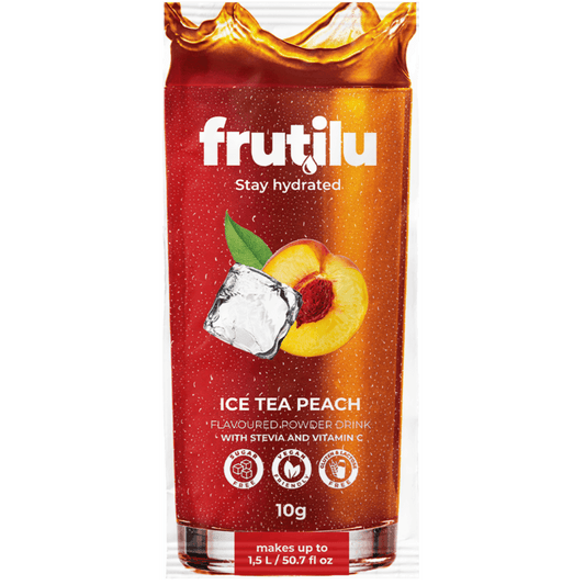 Fruttilu Gusto Ice Tea Pesca - Bevanda Istantanea in polvere 10g Frutilu