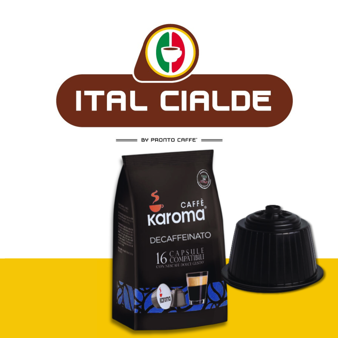 Caffè Karoma Dek 16 Capsule Dolce Gusto - Ital Cialde