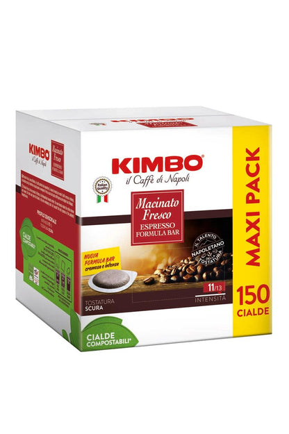 150 Cialde Caffè Kimbo Macinato Fresco | Maxi Pack Kimbo