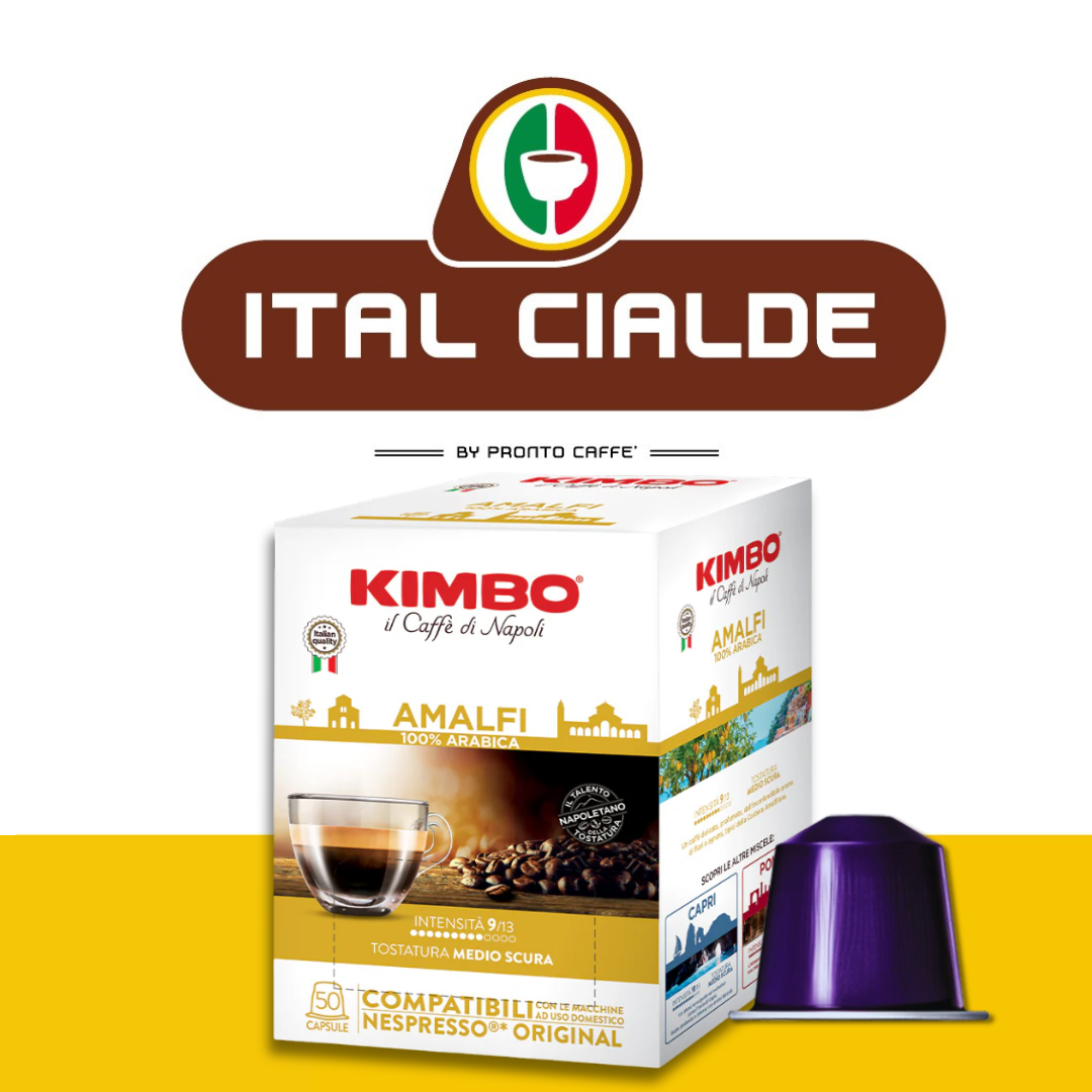 kimbo amalfi 50 capsule nespresso - ital cialde